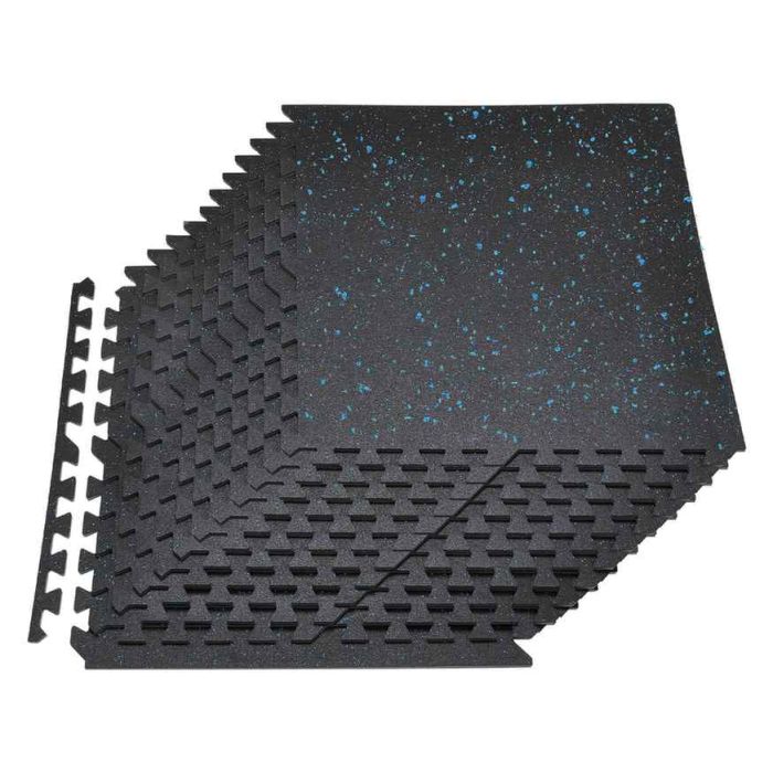 Пазловые гимнастические маты VEVOR HRD-XJD6614-24B, 24 шт, 600 × 600 × 14 мм