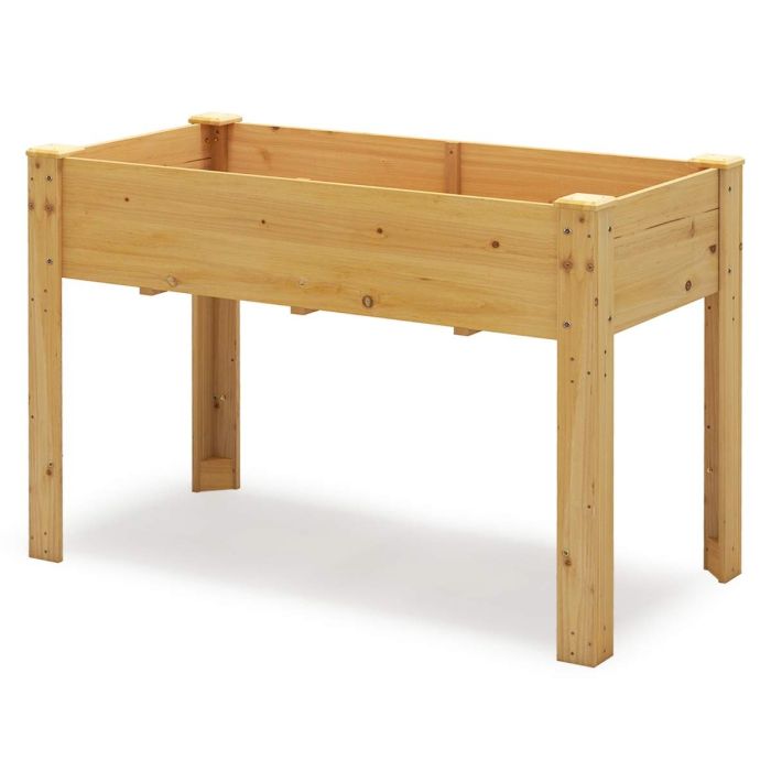 Поднятая грядка 120x60x82см, светло-коричневого цвета