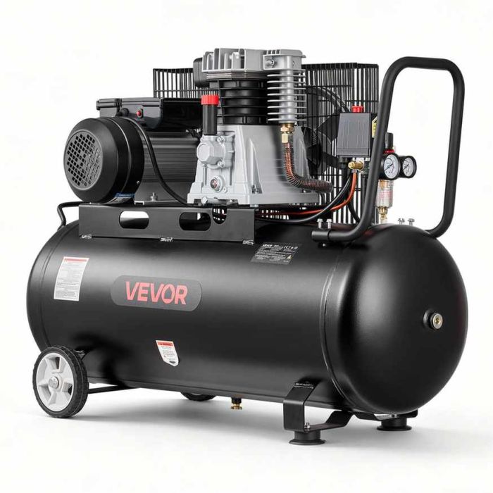 Воздушный компрессор VEVOR SL-2070/10bar-10C100, 100 л, 103 × 43 × 73,5 см
