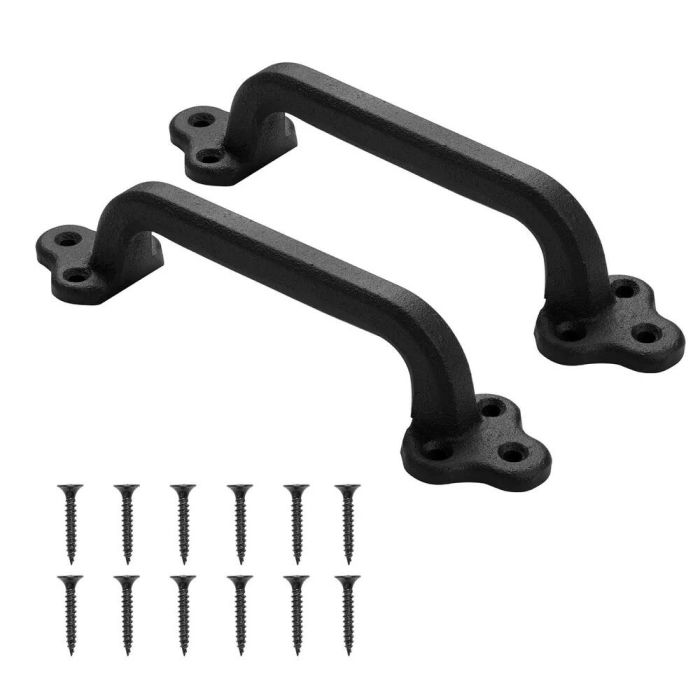 Ladon ovenkahva, 2 kpl, 231 mm, hiiliteräs, ruostumaton