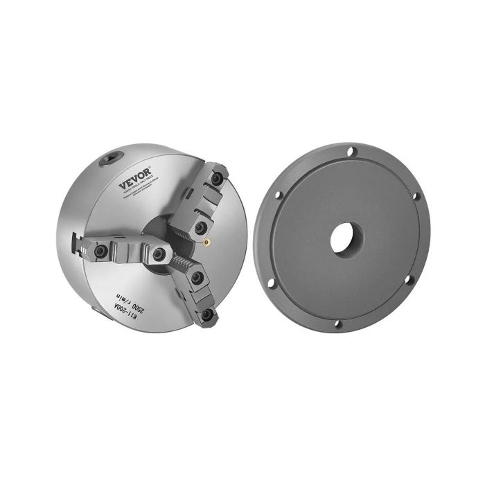 3-leukainen 8" työkaluistukka puu- ja metallisorveille