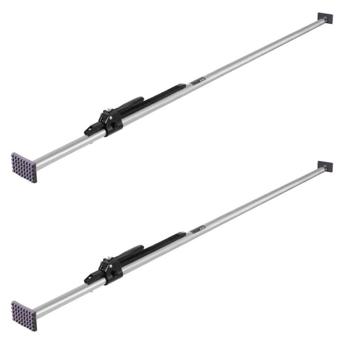 Säädettävä teräksinen tavarateline kuorma-autoille 2261–2642 mm (2 kpl)