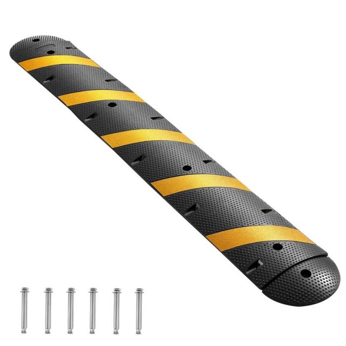 Kuminen hidastetöyssy 1830 mm, 2 kanavaa, raskaille kuormille, kaapelisuojalla