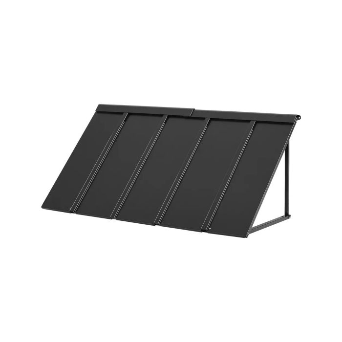 Kiinteä metallinen markiisi 56x24 tuumaa oville ja ikkunoille