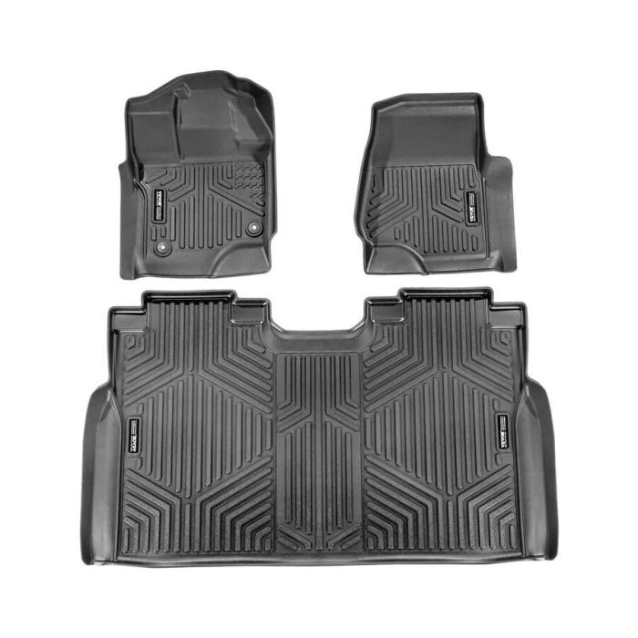 Auton matot Ford F-150 2015–2024 mustat, 3 kpl.