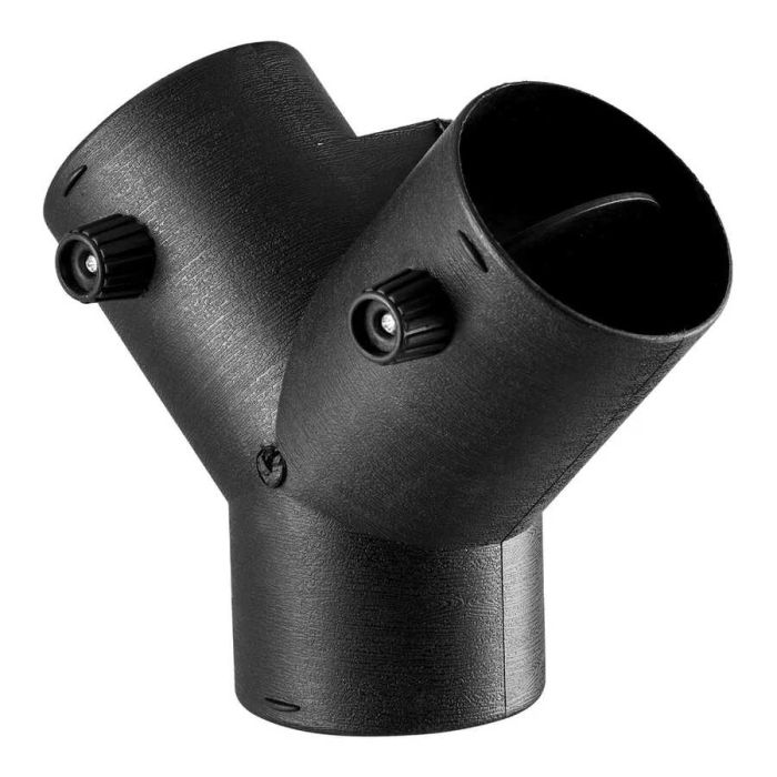 Diesellämmitin 75 mm Y-liitin venttiileillä, musta