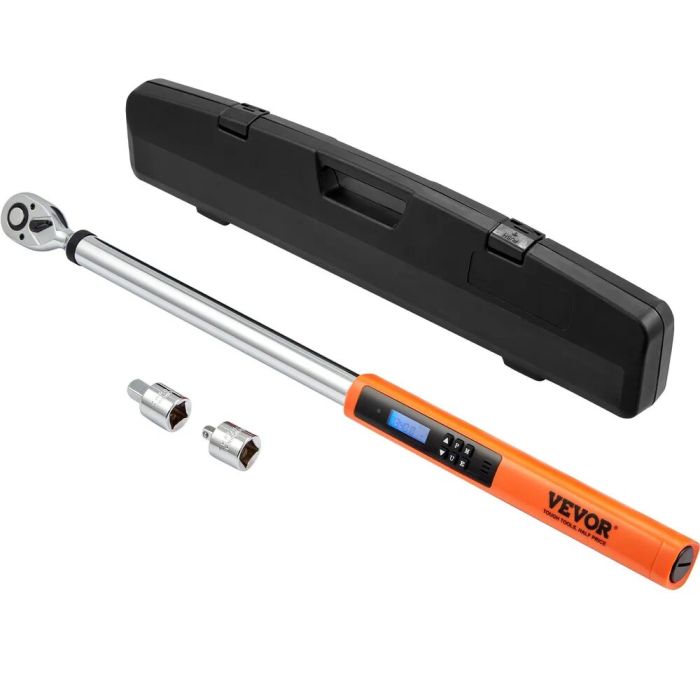 Digitaalinen elektroninen momenttiavain, 25-250 lbs / 34-340 nm, LED-signaali