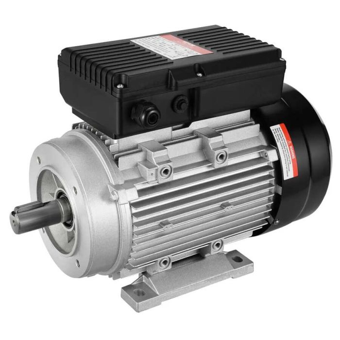 1,5 kW:n yksivaiheinen ilmakompressorin sähkömoottori, 1400 rpm, B34-runko, 90 L
