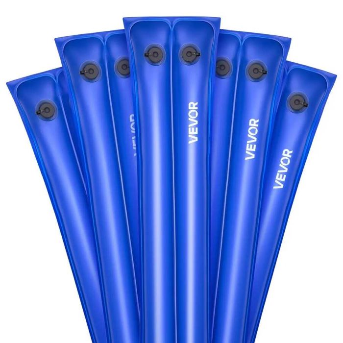 Uima-altaan suojapussit, 5 kpl, 2560 mm, kaksikammioiset, sininen PVC