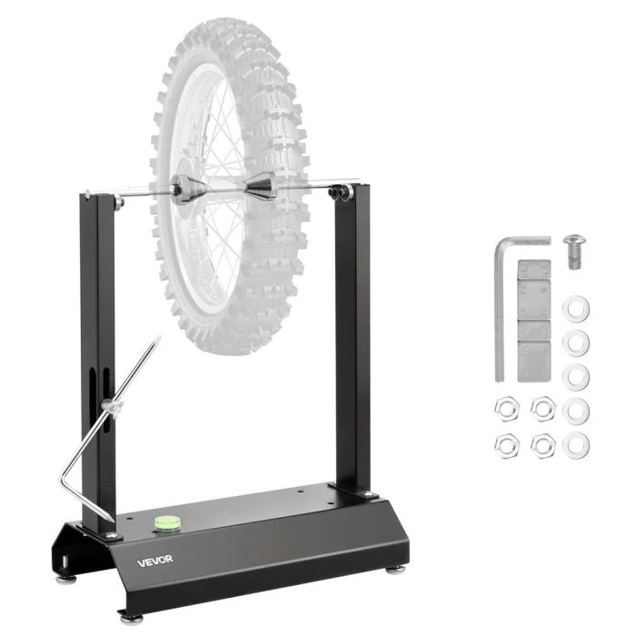Moottoripyörän renkaiden tasapainotuskone, 40 kg, renkaan halkaisija 813 mm