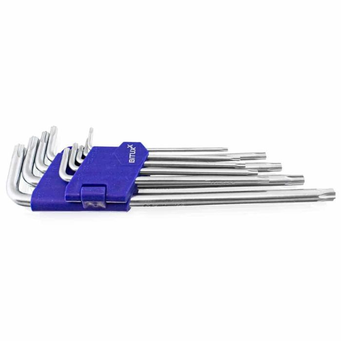 Набор ключей Torx T10-T50, 9 шт.