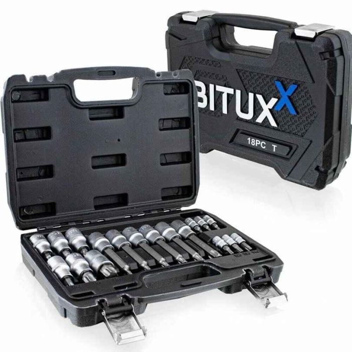 Набор бит Torx, 18 шт.