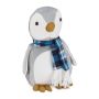 Ovituki "Penguin", harmaa/valkoinen