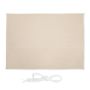 Suorakaiteen muotoinen auringosta tuleva markiisi 450x350cm, beige väri