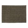 Коврик придверный 40х60 см., черный/светло-коричневый
