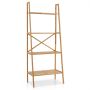 Напольная полка 60x35,5x148см, светло-коричневого цвета