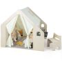 Игровая палатка 131x98x113см, светло-коричневого цвета