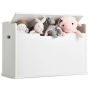 Коробка для игрушек 74x39x52см, белого цвета