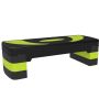 Aerobics-askelma Homcom 80x31x20cm, musta/vihreä