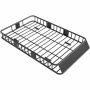Auton kattolaukku Homcom 162x99x16cm, musta