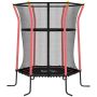 Батут Homcom 163,5x163,5x190см, черно-красный