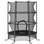 Батут Homcom 163x163x190см, черный/темно-серый цвет