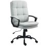 Toimistotuoli Homcom 63x70x112cm, harmaa/musta