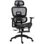 Офисное кресло Homcom 66x64x122см, черного цвета