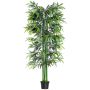 Искусственное растение Outsunny 18x18x180см, зелёный/чёрный