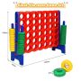 Настольная игра четыре подряд 120x42x104см, разных цветов