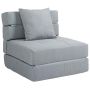 Tuoli-sänky Homcom 70x70x61cm, harmaa