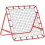 Jalkapallon pallon torjuntaseinä Homcom 96x80x96cm, punainen/musta