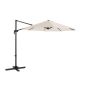 Jalkavarjo Ø 300cm, beige