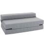 Lattiavuodesohva Homcom 138x80x50cm., harmaa