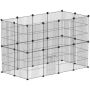 Eläinaitaus PawHut 120x60x80cm., musta