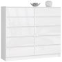 Lipasto NORE K140, valkoinen