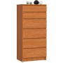 Lipasto NORE K60 6 laatikolla, ruskea