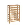 Винная стойка 29x66x99,5см., светло-коричневая