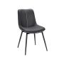 Обеденный стул 56x50,3x81см., черный