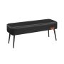 Rahi 43x110x40cm., musta