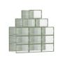 Kenkälaatikot 12 kpl 33,5x23,2x14,3cm., vihreä