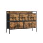 Lipasto 29x98.2x70cm., ruskea/musta