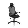 Ergonominen toimistotuoli, musta