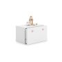 Lasten lipasto Inga 41.6x41.6x70.6cm, pinkki