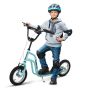 Skootteri Homcom 120x58x80cm., musta/sininen