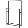 Seisova pyyhekoukku Homcom 66x20x110cm, musta väri