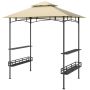 Grillikatos Outsunny 240x150x257cm, hiekka/musta