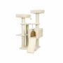 Kissan raapimapuu 125 cm korkea, beige