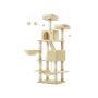 Kissan raapimapuu 99,5x54,5x168cm, beige/beige