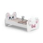 Детская кроватка в виде животных с матрасом 144 см x 80 см x 70 см, кошка